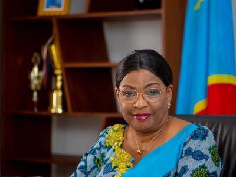 Jeanne Blandine Kawanda, la Directrice générale suspendue de la Congolaise des voies maritimes (CVM).