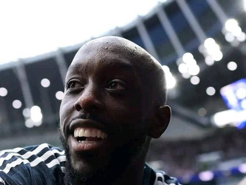 Yoane Wissa lors de l'affiche Newcastle-Tottenham à Londres.