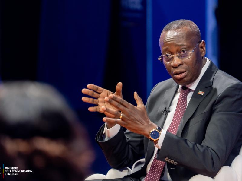 Daniel Mukoko Samba, vice-Premier ministre, ministre chargé de l'Économie nationale