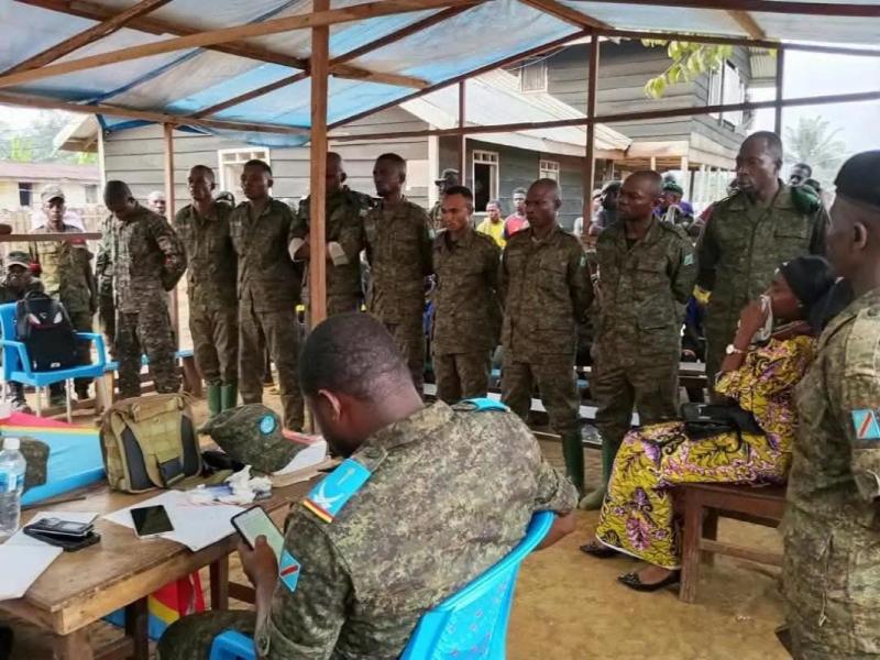 Les militaires des FARDC condamnés par le tribunal militaire de garnison de Goma [photo d'illustration]