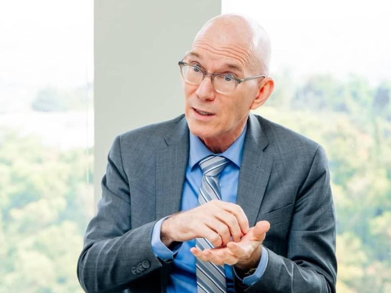 James Swan,  Représentant spécial du Secrétaire général des Nations unies en RDC, après une tournée en Ouganda, au Rwanda et au Burundi [photo d'illustration]