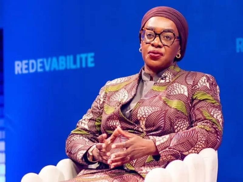 Yolande Elebe, ministre de la Culture, Arts et Patrimoine