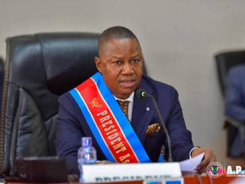Lévi Mbuta, président de l'Assemblée provinciale de Kinshasa