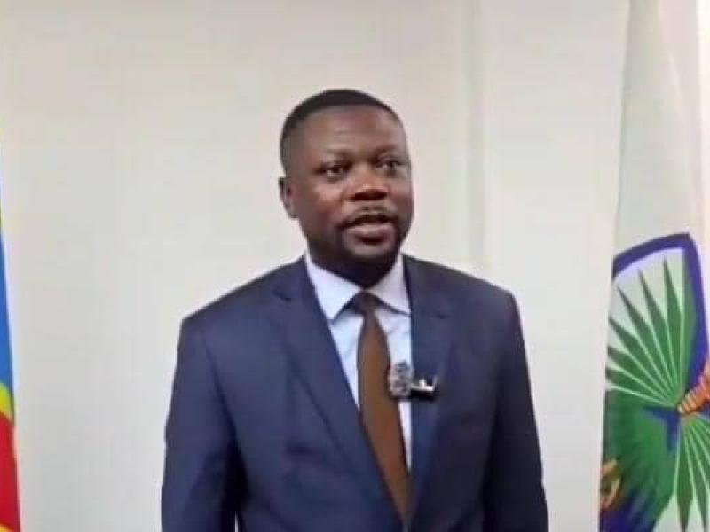 Me Gérard Passi Kaja, chargé de mission après, son rapport auprès du gouverneur de Kinshasa Daniel Bumba Lubaki, lundi 07 septembre 2026
