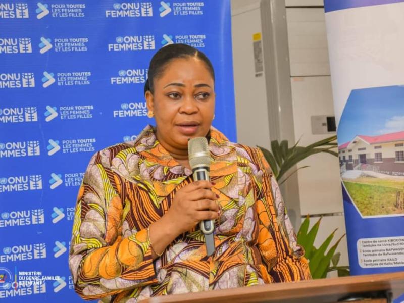 Micheline Ombae Kalama, ministre de Genre, Famille et Enfant [photo d'illustration]