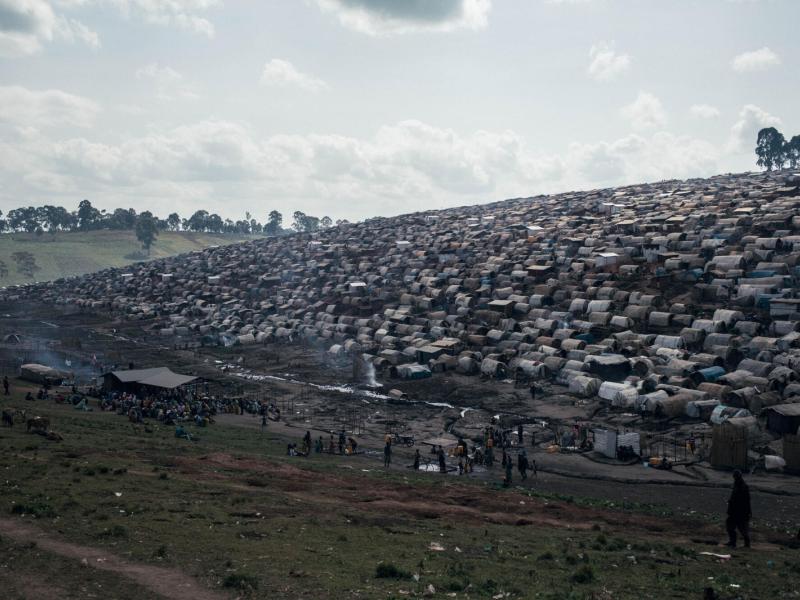 Le site de déplacés de Plaine Savo, près de Fataki, en Ituri [photo d’illustration]