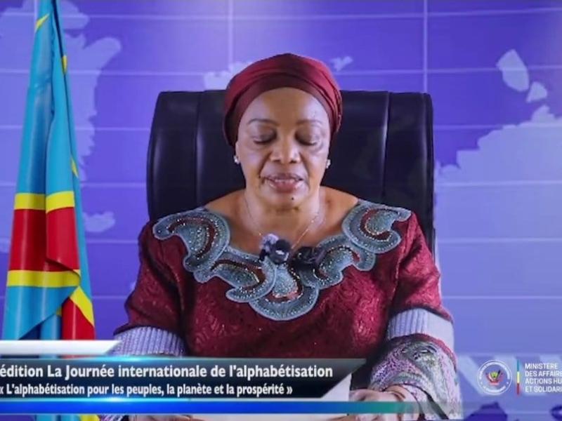 La ministre des Affaires sociales, de l’Action humanitaire et de la Solidarité nationale, Ève Bazaiba Masudi [photo d'illustration]