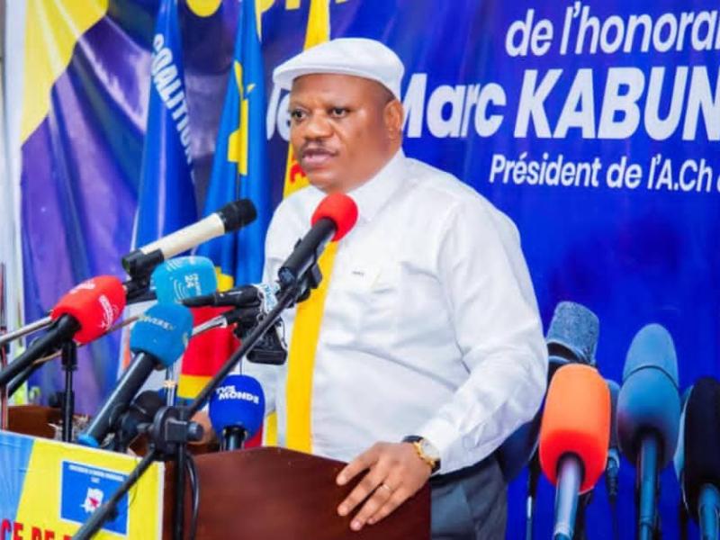 L’opposant Jean-Marc Kabund, président du parti politique Alliance pour le Changement