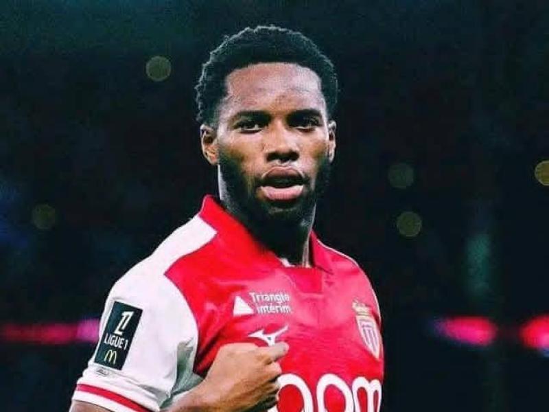 Stanis Idumbo sous les couleurs de l'AS Monaco