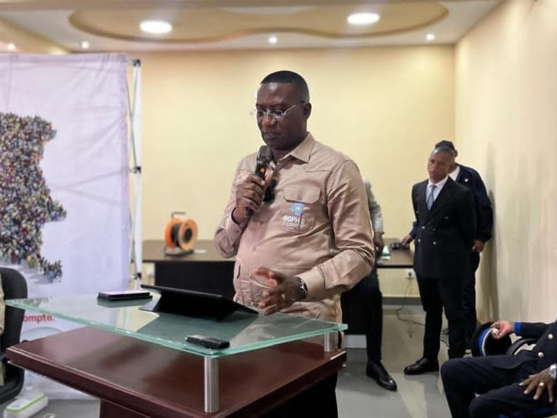 Le ministre du Plan, Guylain Nyembo, en mission au centre du pays [photo d'illustration]