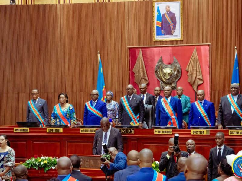 Les sénateurs lors de l'ouverture de la session de septembre [photo d'illustration]