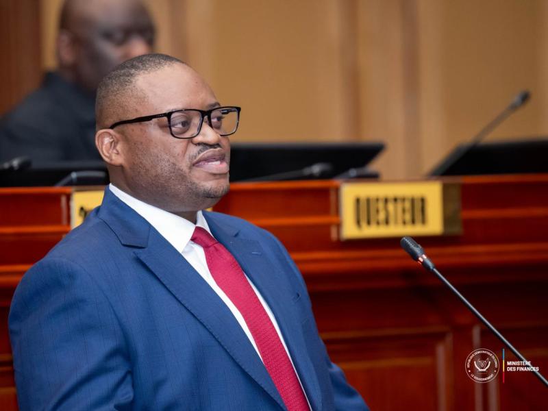 Doudou Fwamba Likunde Li-Botayi,  ministre des Finances de la RDC
