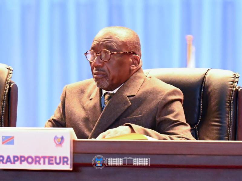 Le rapporteur de la chambre basse du parlement Jacques Djoli