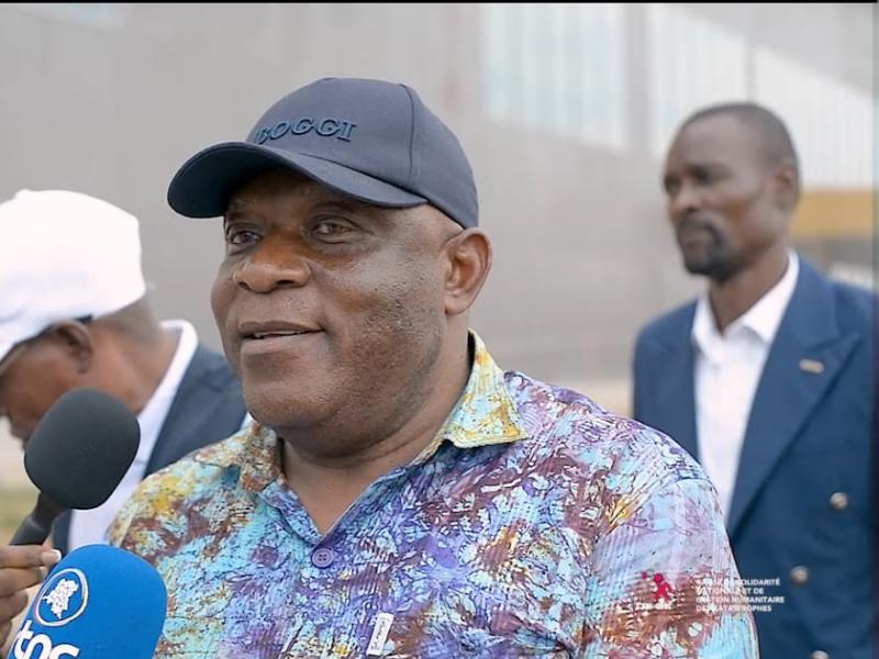 Raymond Bongole Efoya, directeur général de la Caisse de solidarité nationale et de gestion humanitaire des catastrophes (CSN-GHC)