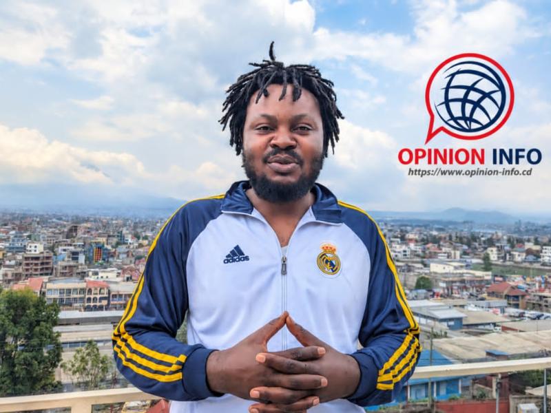 Fiston Muhindo, un jeune de Goma