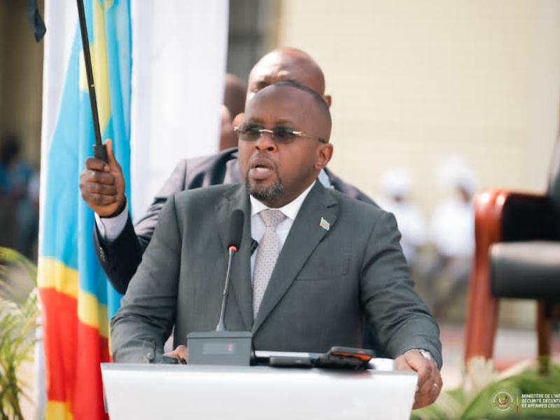 Le VPM en charge de l'Intérieur, Jacquemain Shabani Lukoo [photo d'illustration]