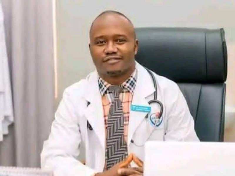 Dr Victor Kingombe, mort dans le CTE de suite du Virus d'Ebola