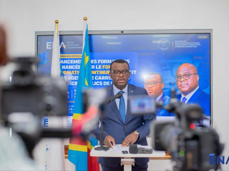 Le VPM Jean-Pierre Lihau lance un Fonds destiné à faciliter la formation continue des fonctionnaires de l’État congolais
