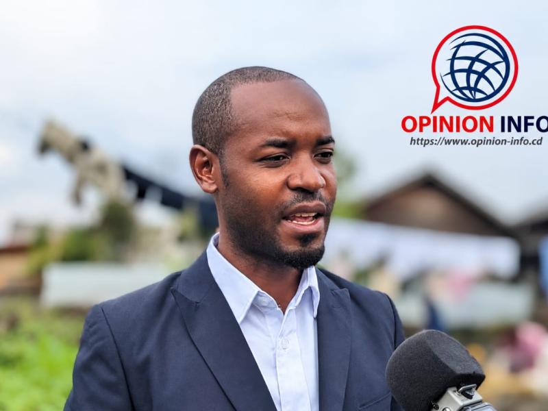Docteur Ahadi Bonheur, président du conseil provincial de l’Ordre des pharmaciens du Nord-Kivu