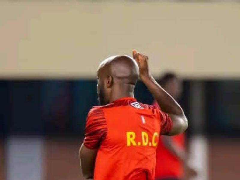 Yoane Wissa lors de la dernière séance d'entraînement des Léopards au National Sports Stadium de Harare.