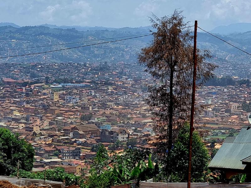 Vue d'une partie de ville de Butembo [photo d'illustration]