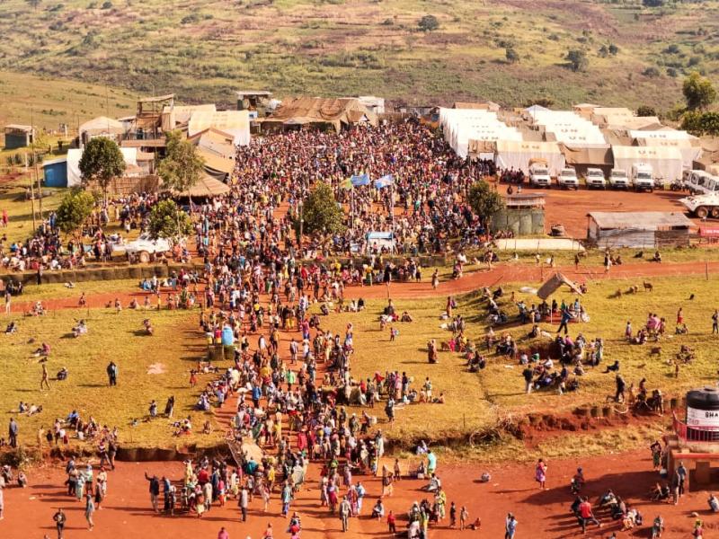 La MONUSCO accueille plus de 3 100 déplacés fuyant les combats dans le territoire de Djugu