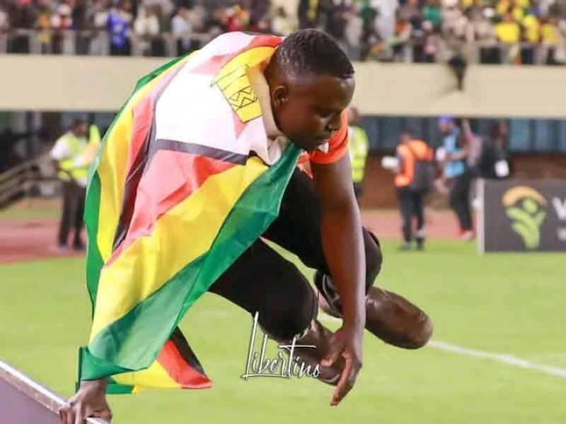 Un supporter Zimbabwéen au National Sports Stadium de Harare lors du match Zimbabwe-RDC. [Photo d'illustration]