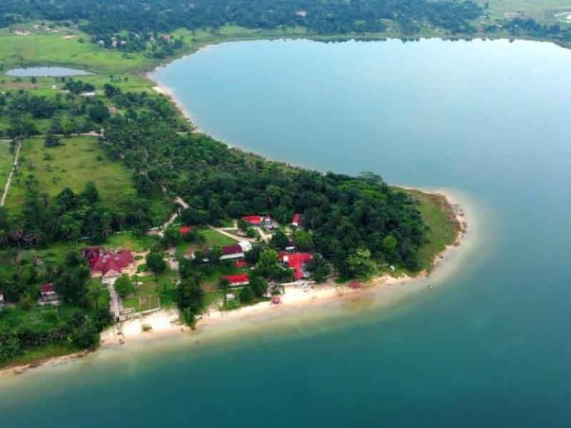 Lac Munkamba, au cœur du différend sur les limites administratives entre le Kasaï-Central et le Kasaï-Oriental.