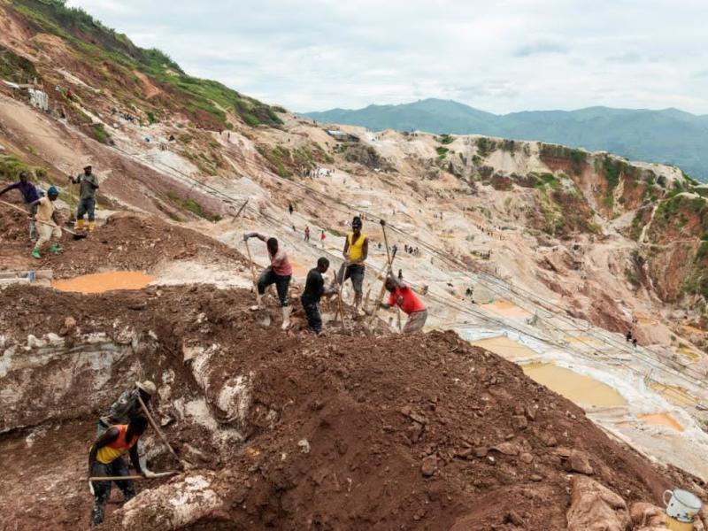 La mine de coltan de Rubaya, dans le territoire de Rutshuru, au Nord-Kivu [photo d'illustration]