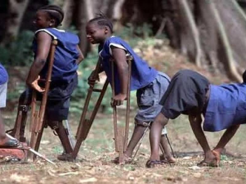 Quelques enfants vivant avec handicap [photo d'illustration]