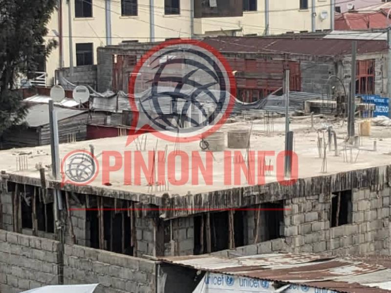 Une maison en cours de construction dans la ville de Goma [photo d'illustration]