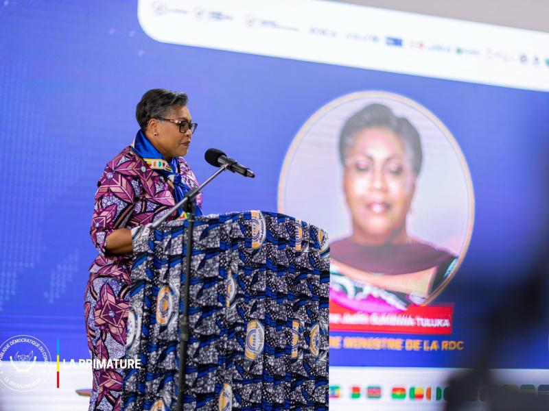 Judith Suminwa Tuluka,  Première ministre de la RDC 