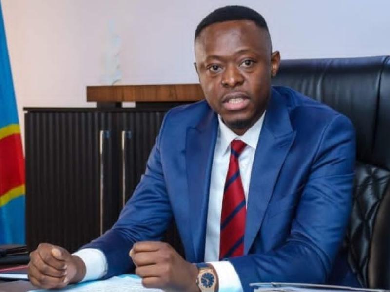 Le directeur général de la SNEL, Teddy Lwamba
