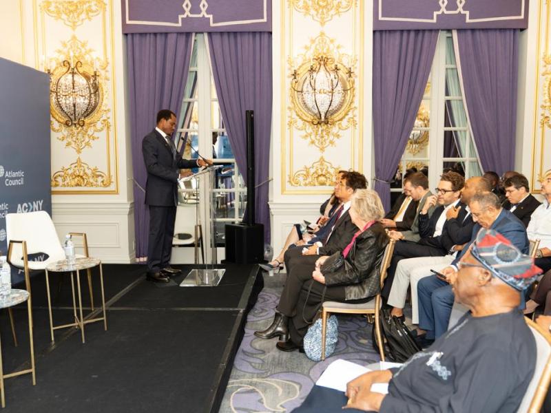 Devant les participants réunis à New York, Miguel Kashal Katemb a exposé sa vision du contenu local et de son rôle dans la transformation économique du continent africain.