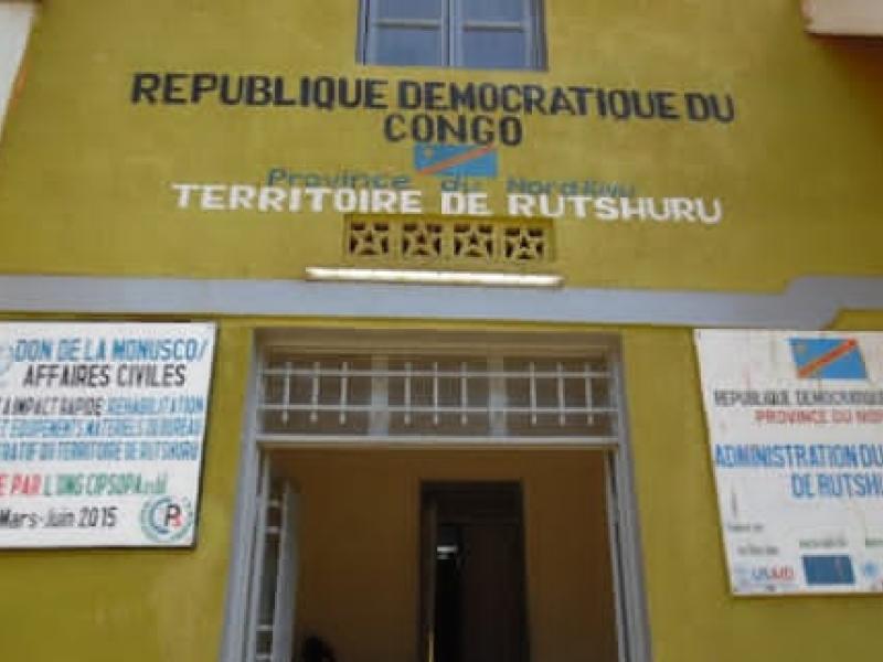Bureau administratif du territoire de Rutshuru [photo d'illustration]