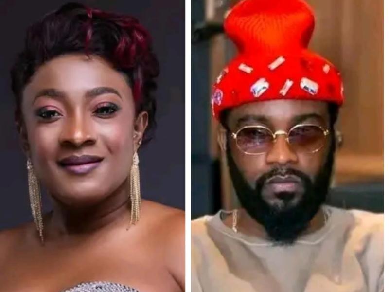 La journaliste Virginie Manganga, et le Chanteur Fally Ipupa. [Photo d'illustration]