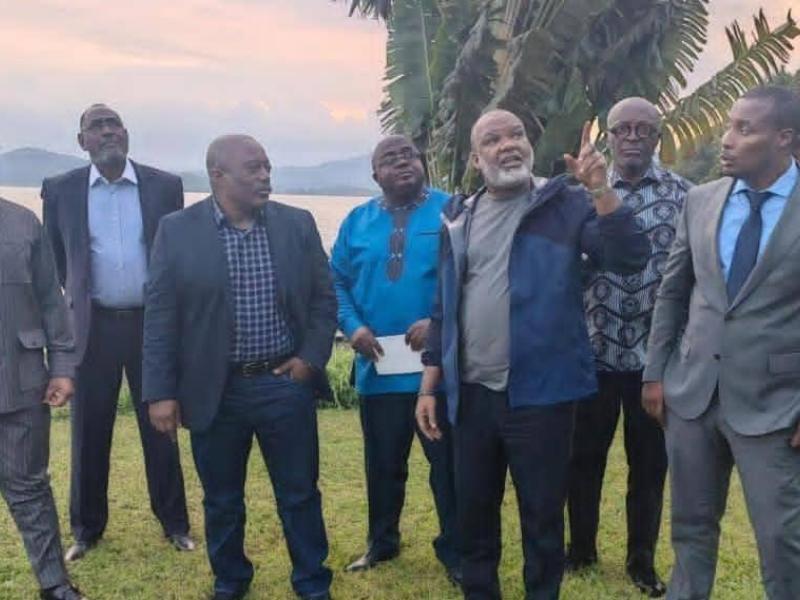 Joseph Kabila avec des cadres de l’AFC/M23 à Goma [photo d'illustration]