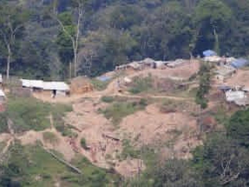 Vue d’une carrière de pierres calcaires dans la province du Nord-Kivu [photo d'illustration]