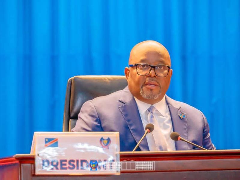 Aimé Boji Sangara, président de l’Assemblée nationale de la RDC