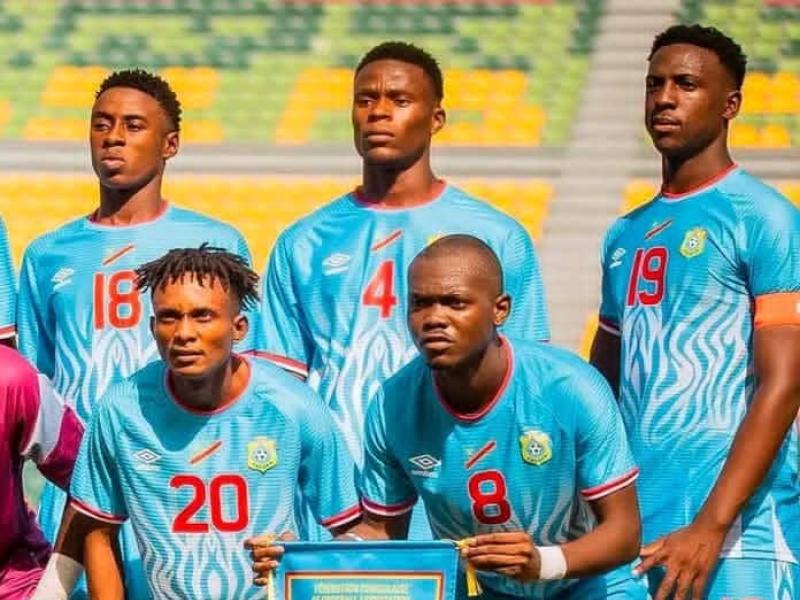 Les Léopards U20 de la RDC. [Photo d'illustration]