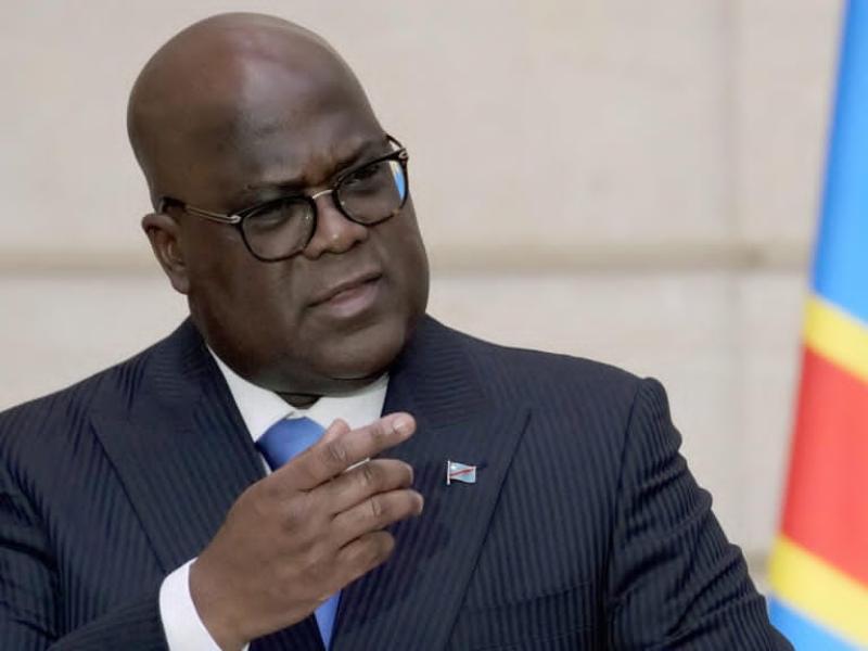 Le président de la RDC Félix Tshisekedi
