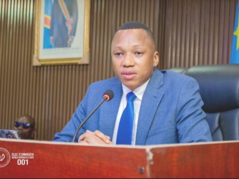 Le président de l'Assemblée provinciale de la Tshopo Mateus Kanga Londimo
