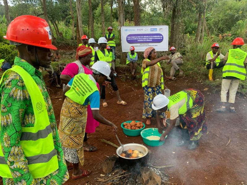 La MONUSCO finance un programme de réinsertion au profit de 300 personnes, dont 150 ex-combattants et 150 déplacés de guerre en Ituri