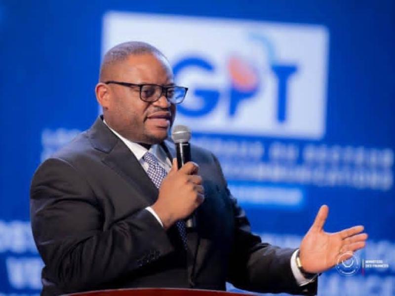 Le ministre congolais des Finances, Doudou Fwamba