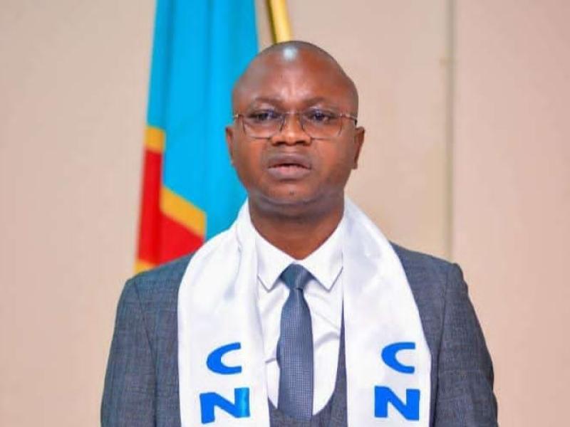Le président national du CNTAR, Justin Marius Kimbien Mfumufioti