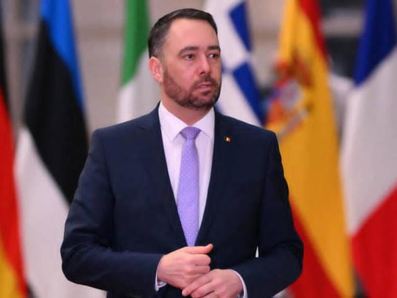 Maxime Prevost, ministre belge des Affaires étrangères, des Affaires européennes et de la Coopération au développement