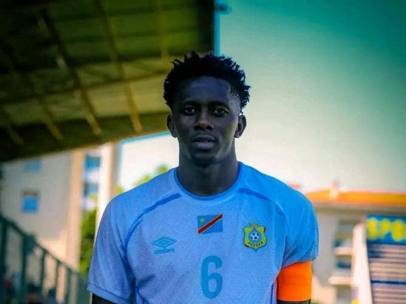 Jules Ahoka sous les couleurs des Léopards U23. [Photo d'illustration]