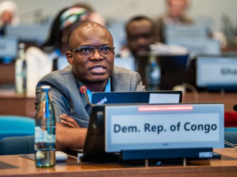 Daniel Mukubi Kikuni, chef de division chargé des changements climatiques à la Direction du développement durable (DDD), au ministère de l’Environnement, du Développement durable et de la Nouvelle Économie du climat