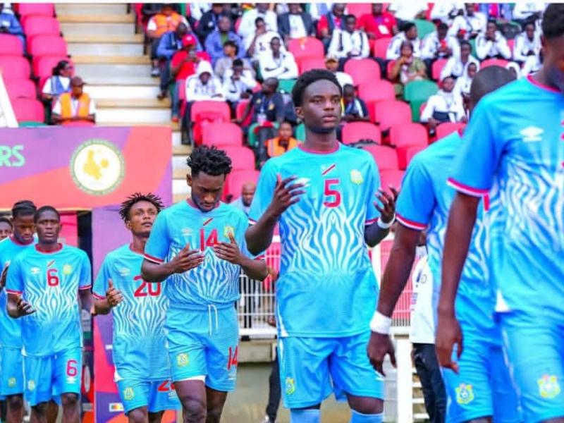 Les Léopards U20 de la RDC.