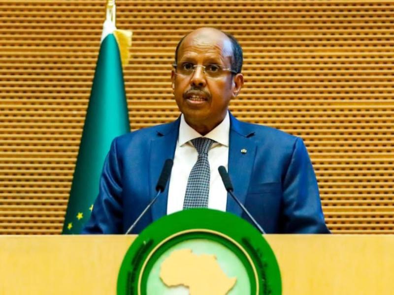 Le président de la Commission de l’Union africaine (UA), Mahmoud Ali Youssouf